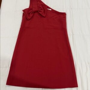 NWOT- Kaos Red One Shoulder Dress- sz46